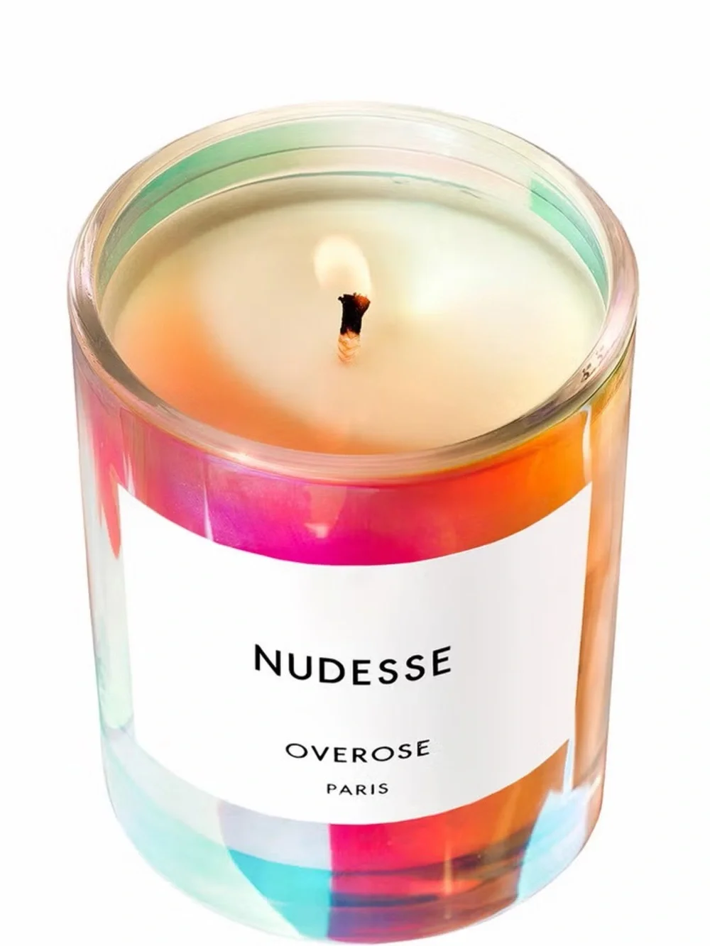 NWT Sealed - Overose Nudesse Holographic Candle 8.4 oz / 240g
